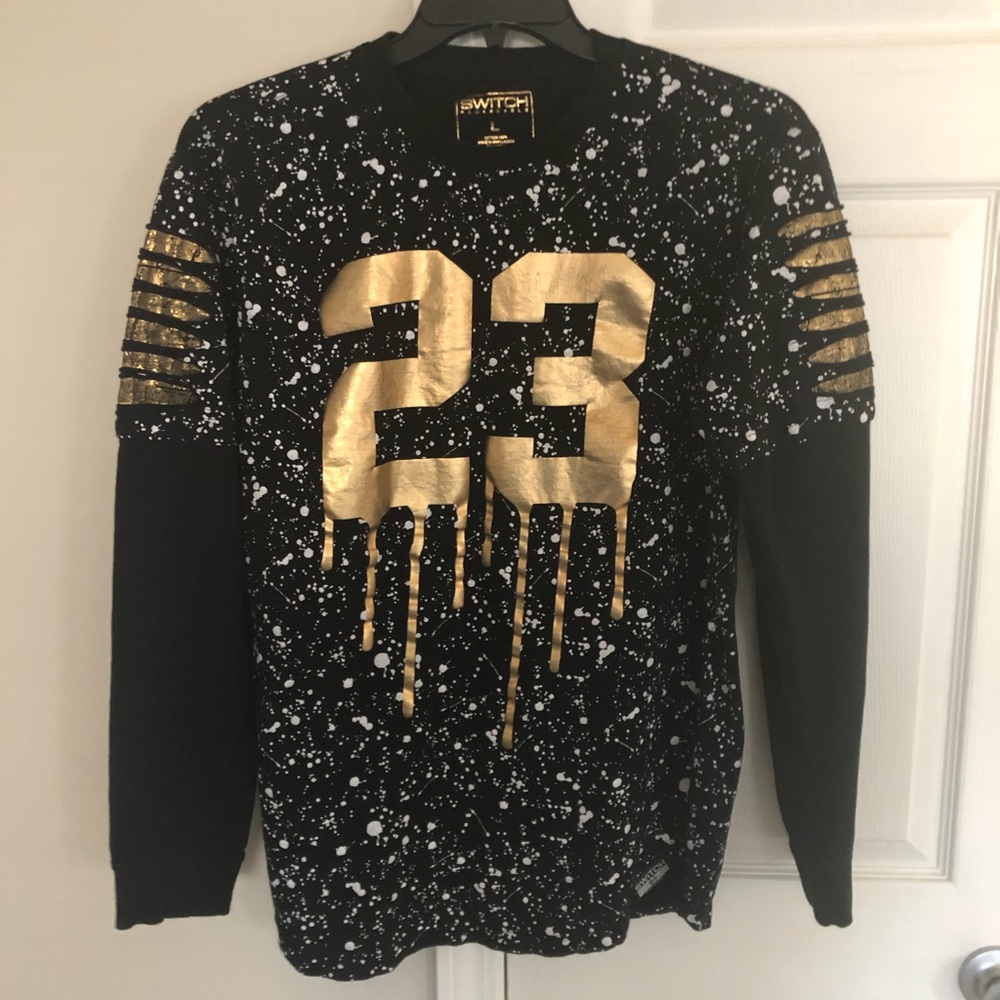 Black and Gold 23 Shirt